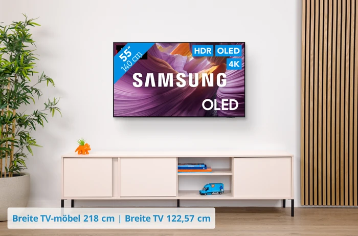 Thumbnail 11 de Samsung 55 OLED S85F 4K für flüssiges Bild