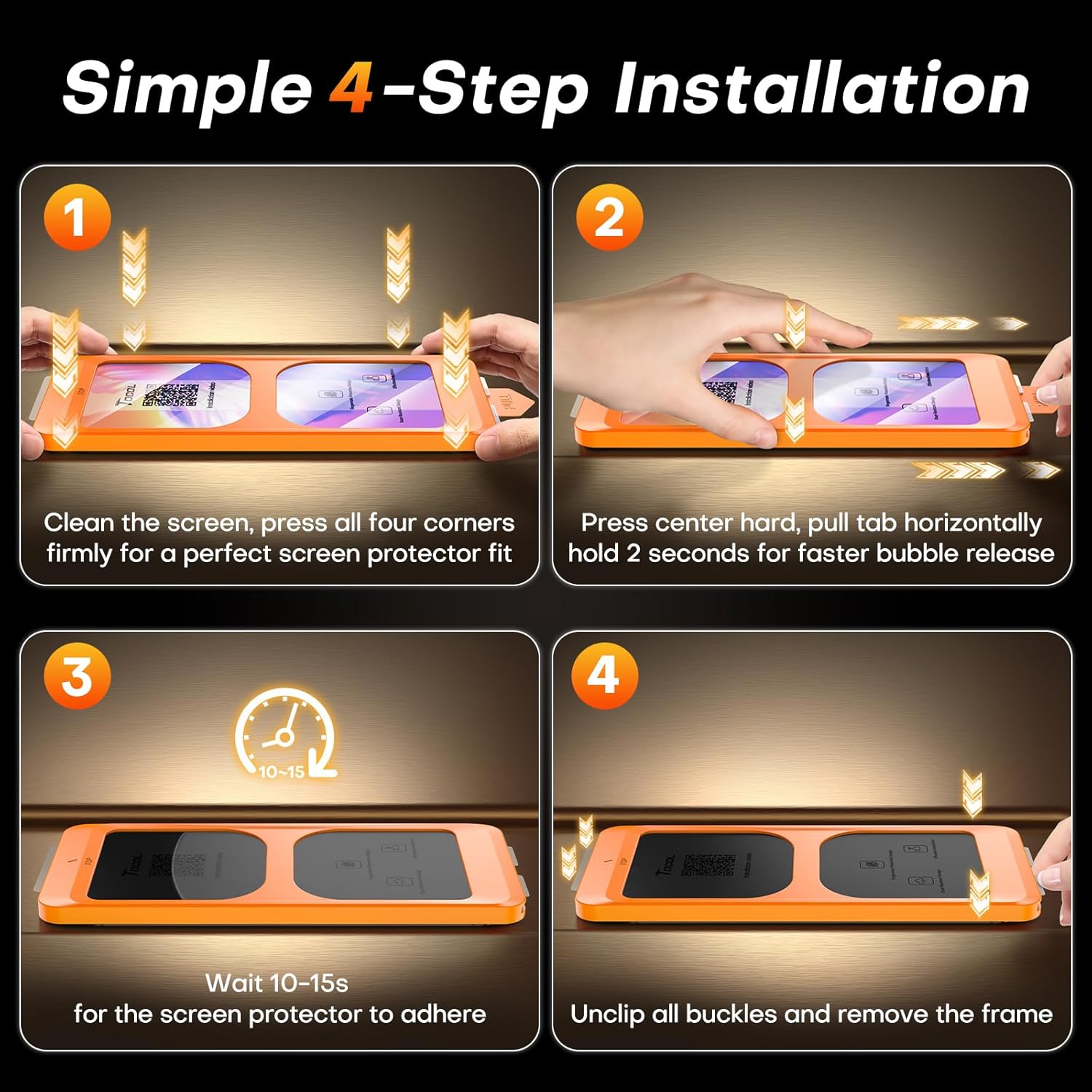 Thumbnail 6 de TOCOL 2 Pack Galaxy S26 Ultra Protector