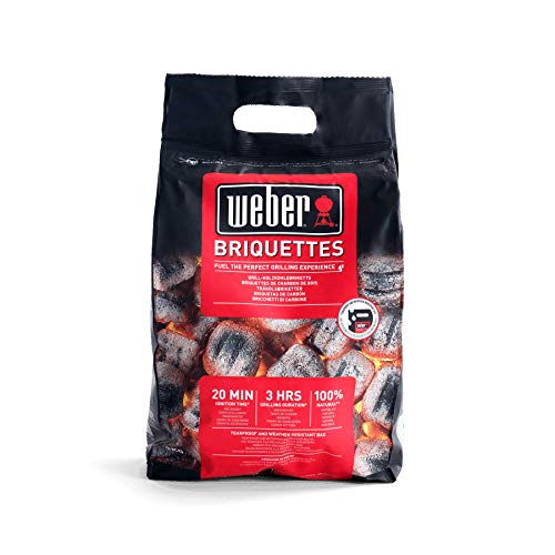 Thumbnail 3 de Weber 17631 Set Chimenea 2 kg de Briquetas + 6 Pastillas de Encendido Blancas