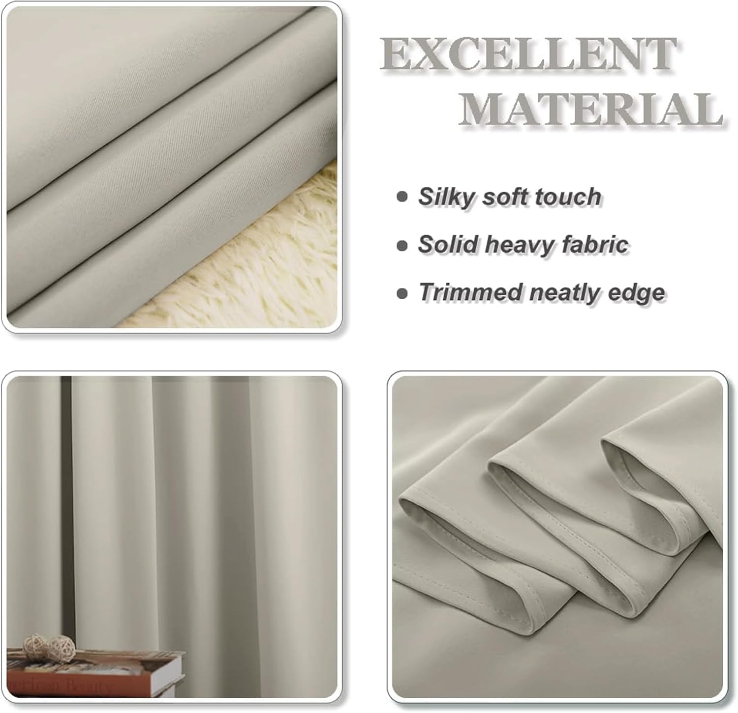 Thumbnail 5 de PONY DANCE Pencil Pleat Curtains 52×84 cm
