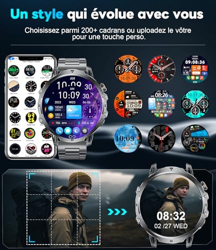 Thumbnail 6 de BENYAR SMART-Reloj Hombre con Batería 1000 mAh ⌚️ IP68 Impermeable
