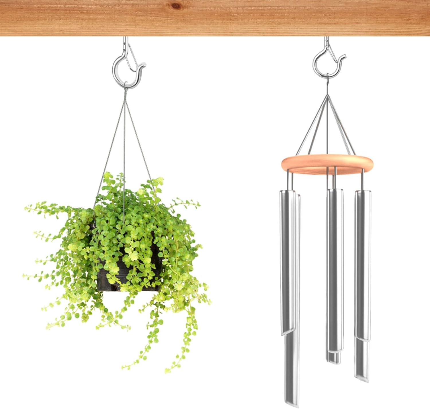 Thumbnail 3 de FSAH 50 Pack Screw-in Hooks for Outdoor Lights