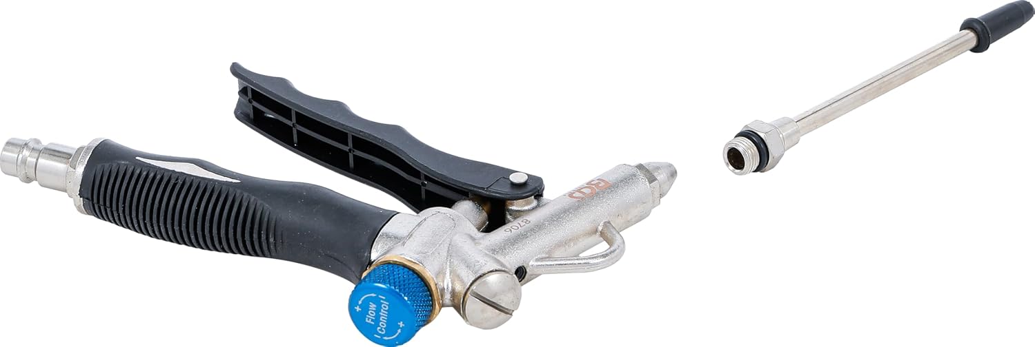 Detalle de BGS 8706 Compressed Air Blow Gun with Flow Regulator, 110 mm Nozzle