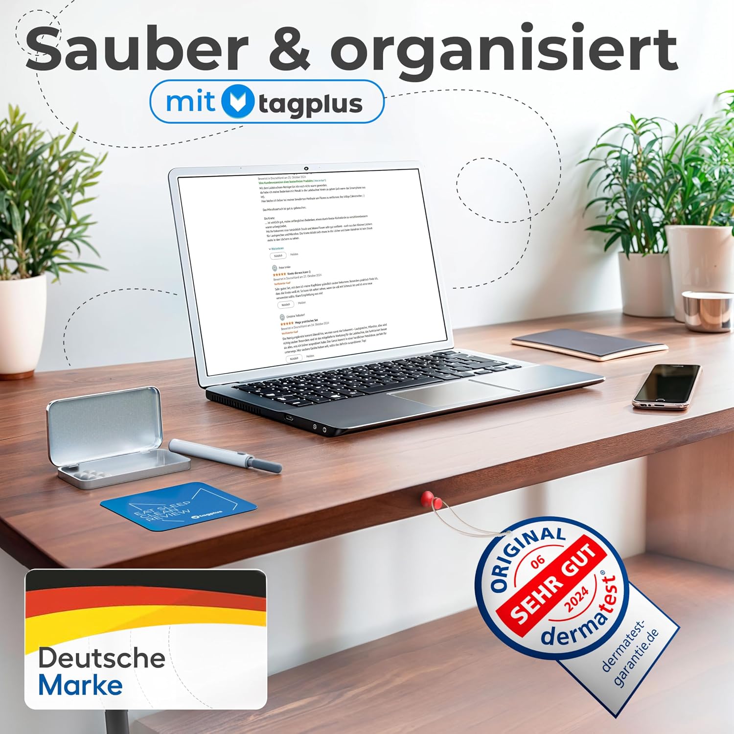 Thumbnail 6 de tagplus® Reinigungsknete Handy & Kopfhörer