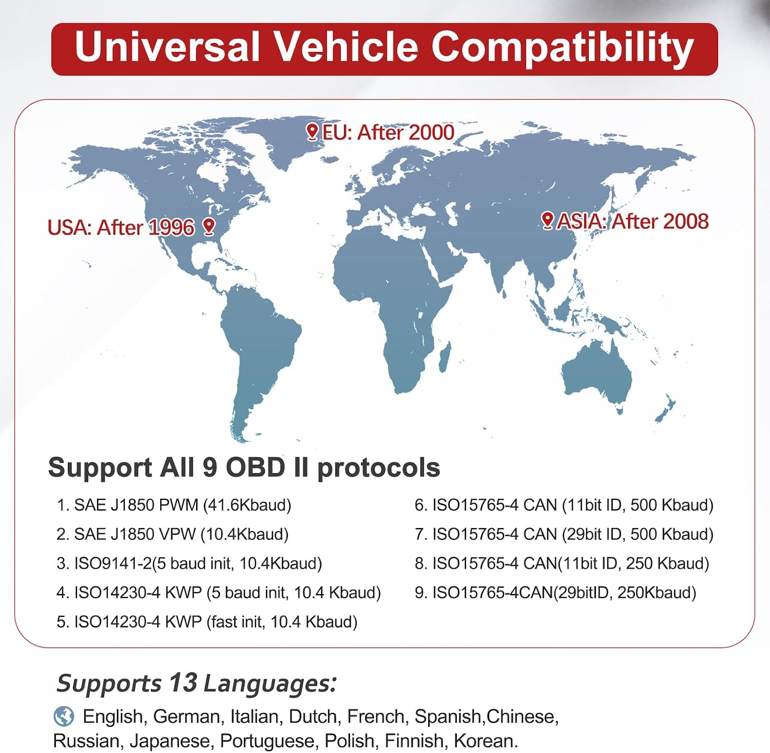 Thumbnail 2 de OBD2 Scanner V620 car diagnostic tool