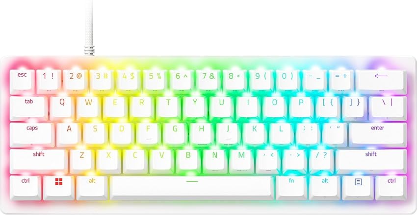 Detalle de Razer Huntsman V3 Pro Mini teclado óptico 0,1–4 mm