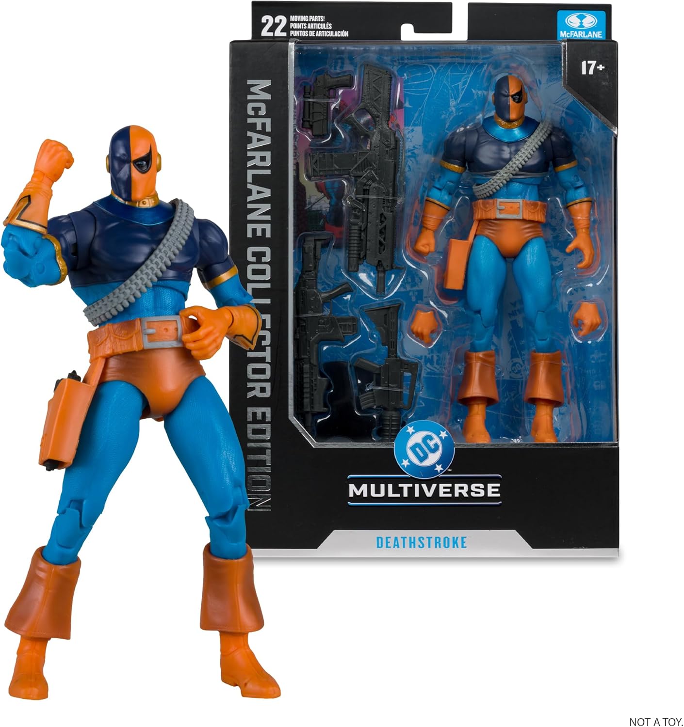 Thumbnail 5 de McFarlane DC Multiverse Collector Edition #46 Deathstroke “The Terminator” (18 cm)