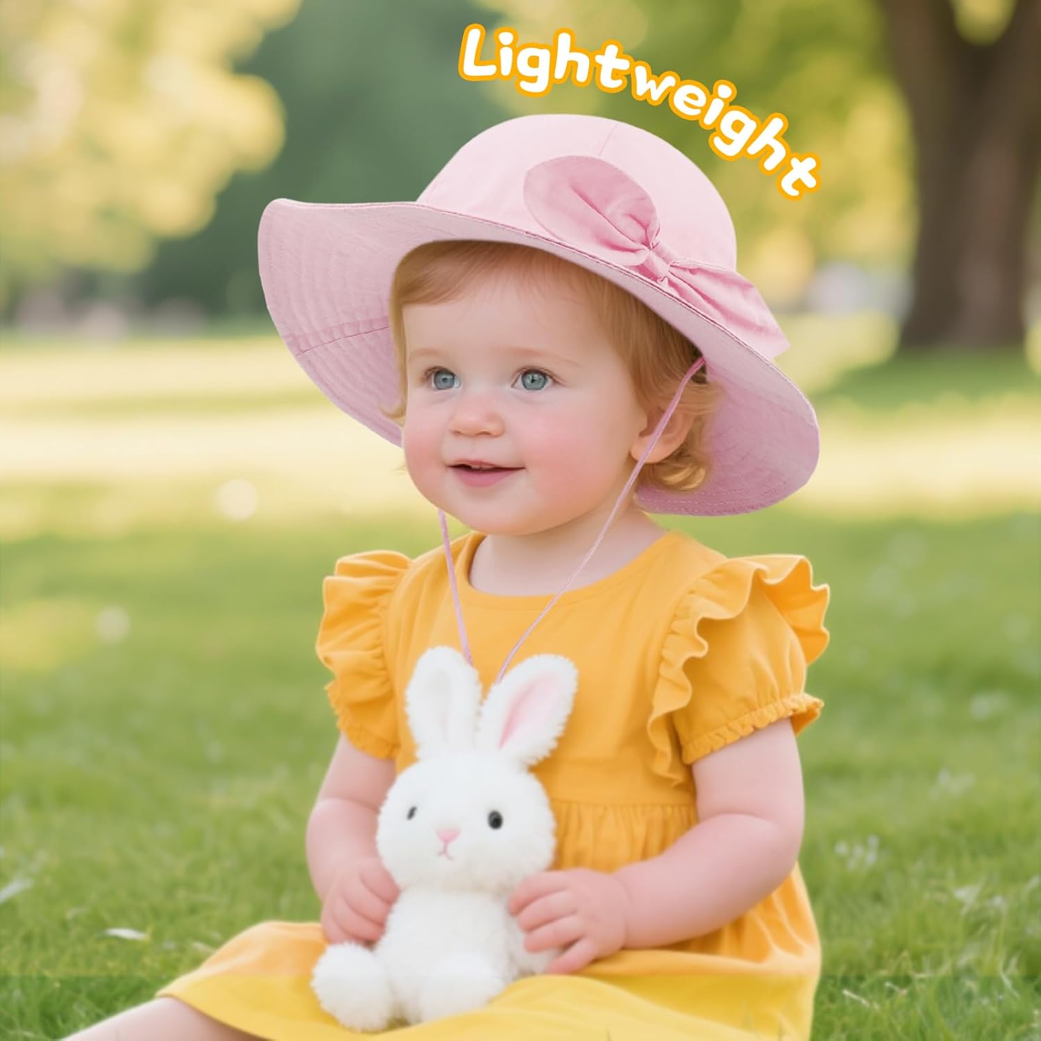 Thumbnail 3 de DRESHOW Baby Sun Hat / Toddler Sun Protection Animal Cap with Chin Strap (UPF 50+)