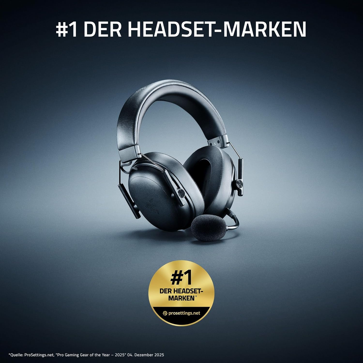 Detalle de Razer BlackShark V3 X HyperSpeed – Kabelloses E-Sport-Headset, 270 g, TriForce 50 mm Gen 2
