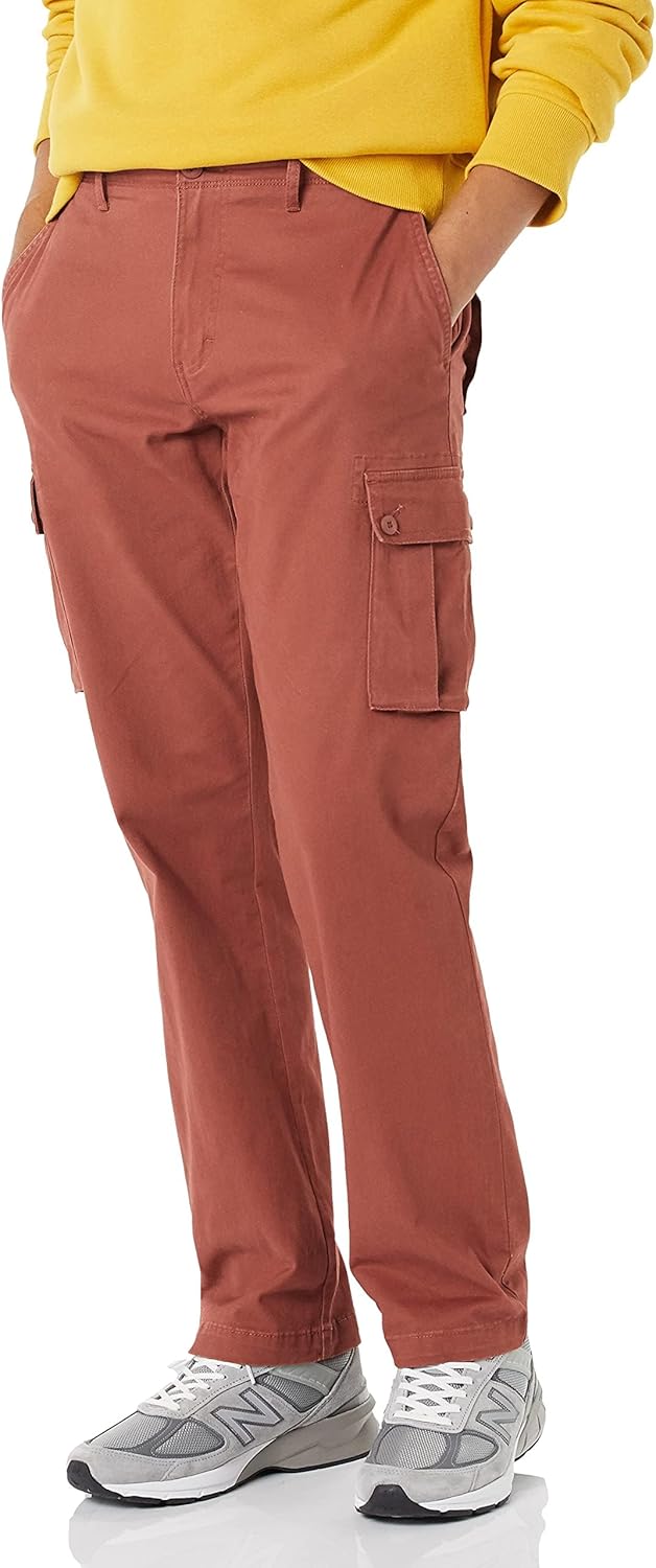 Thumbnail 4 de Amazon Essentials Men's Straight Fit Stretch Cargo Work Trousers (Big & Tall)