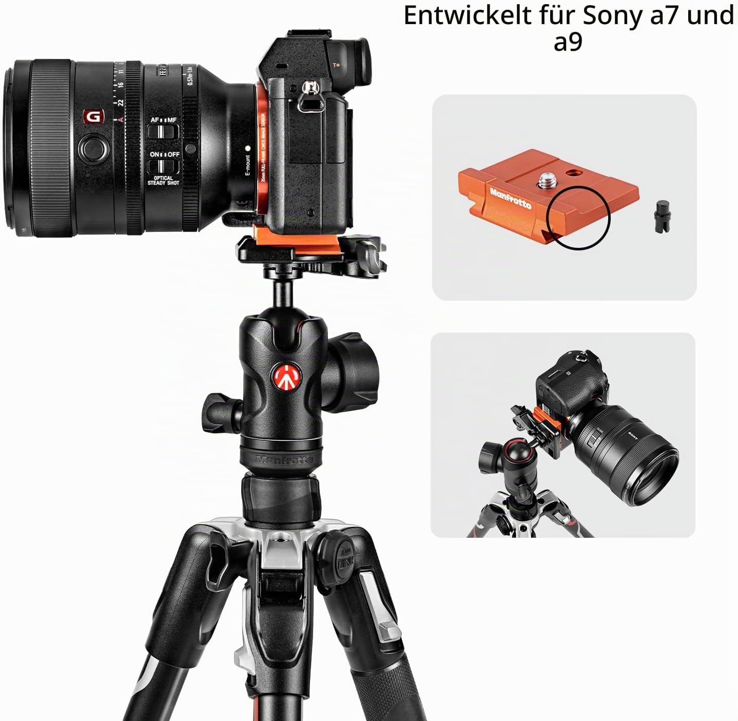 Thumbnail 4 de Manfrotto Befree Advanced Kamerastativ Kit für Sony