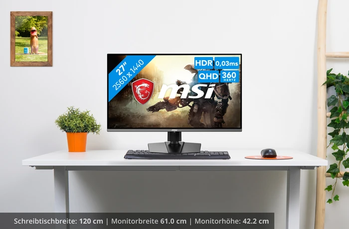 Thumbnail 12 de MSI MPG 271QRXDE QD‑OLED Monitor 26,5 Zoll