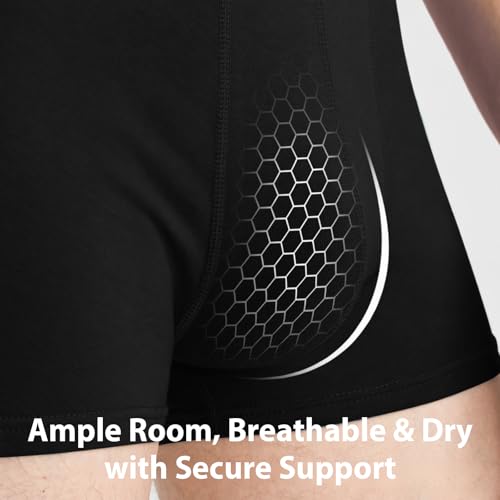 Thumbnail 4 de QINCAO Mens Boxers 6 Pack – Logo-Free, Soft Cotton, Breathable