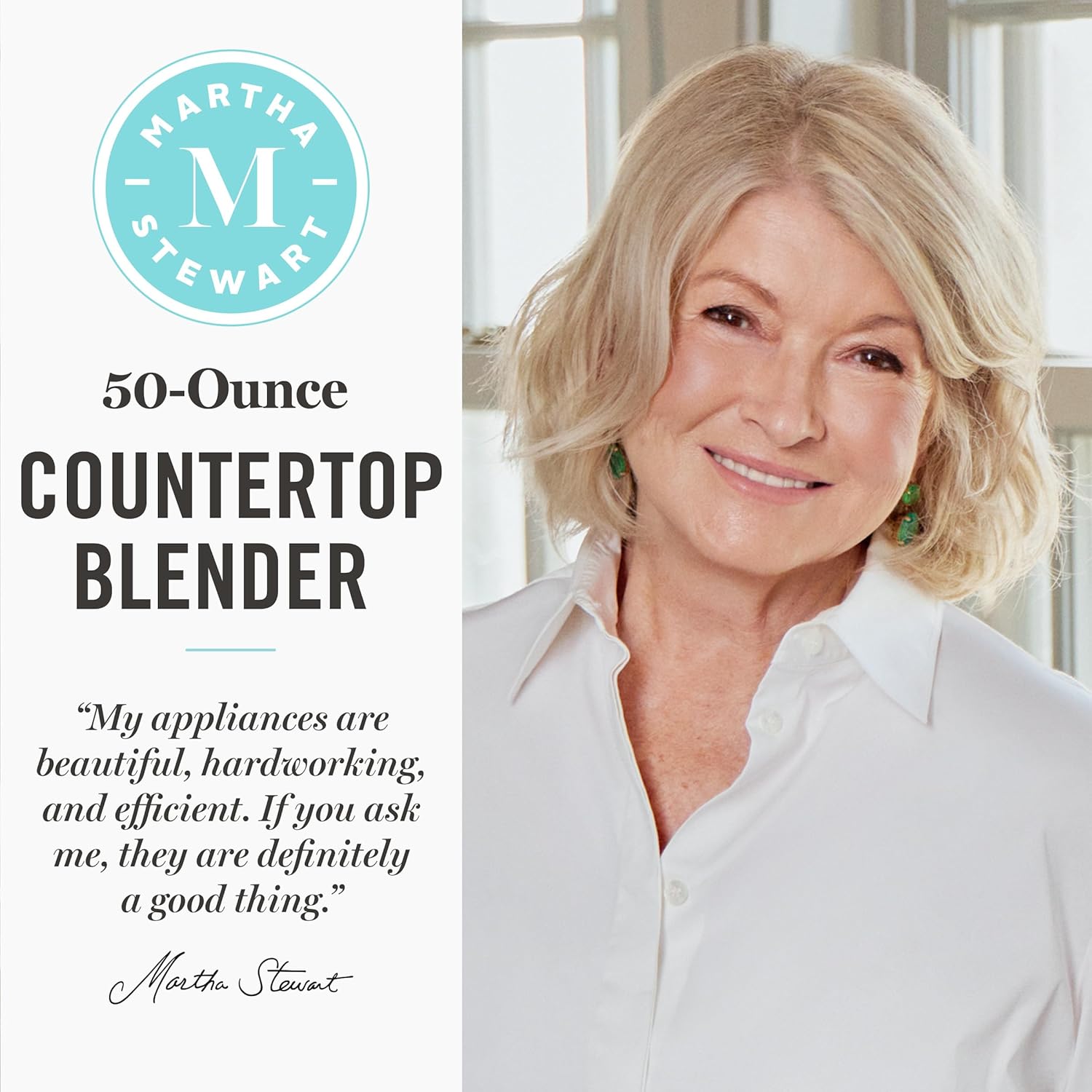 Thumbnail 1 de Martha Stewart 50oz Countertop Blender
