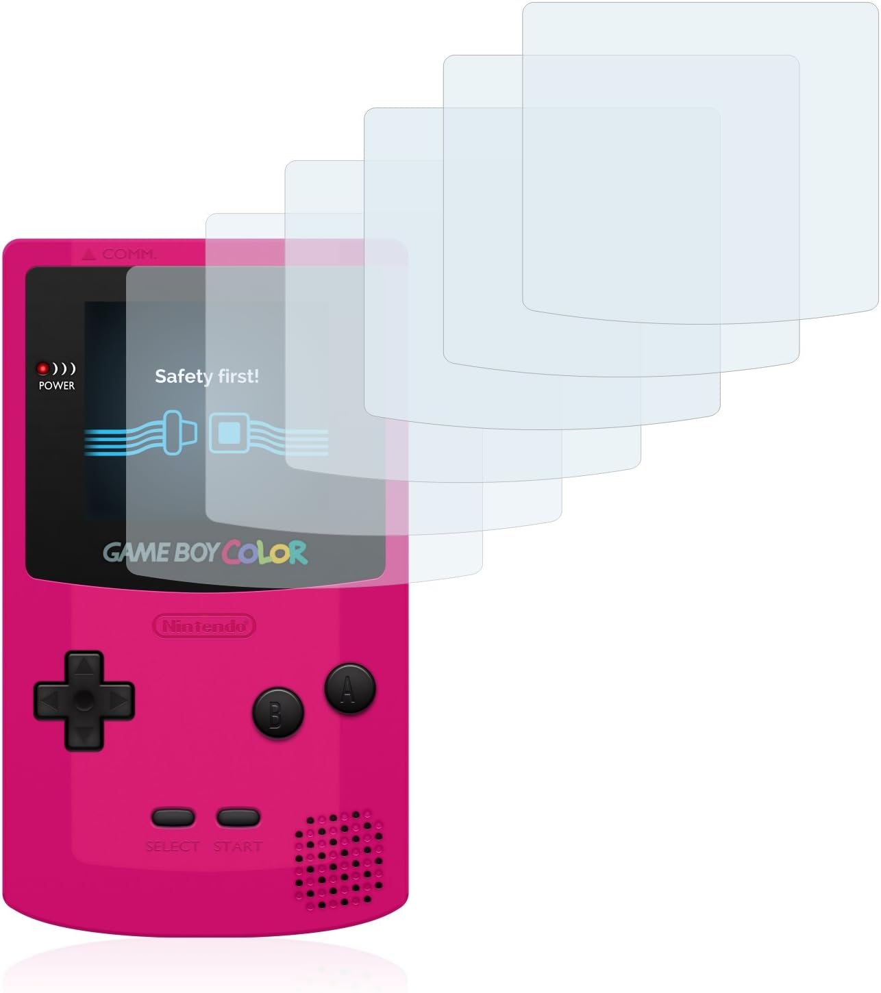 Thumbnail 1 de Savvies 6 Pack Screen Protector for Nintendo Game Boy Color