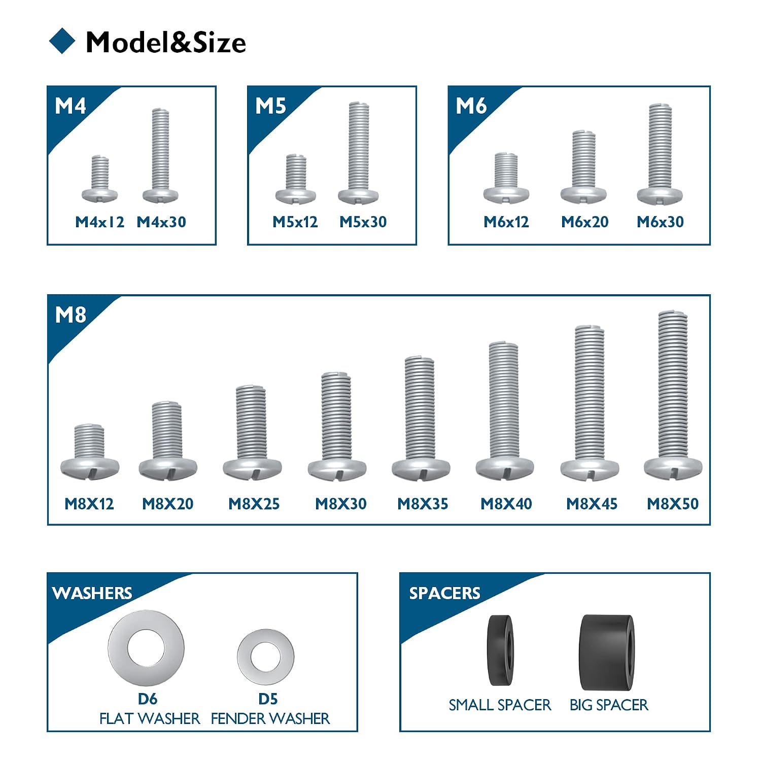 Detalle 2 de BONTEC Universal TV Mounting Hardware Kit 80