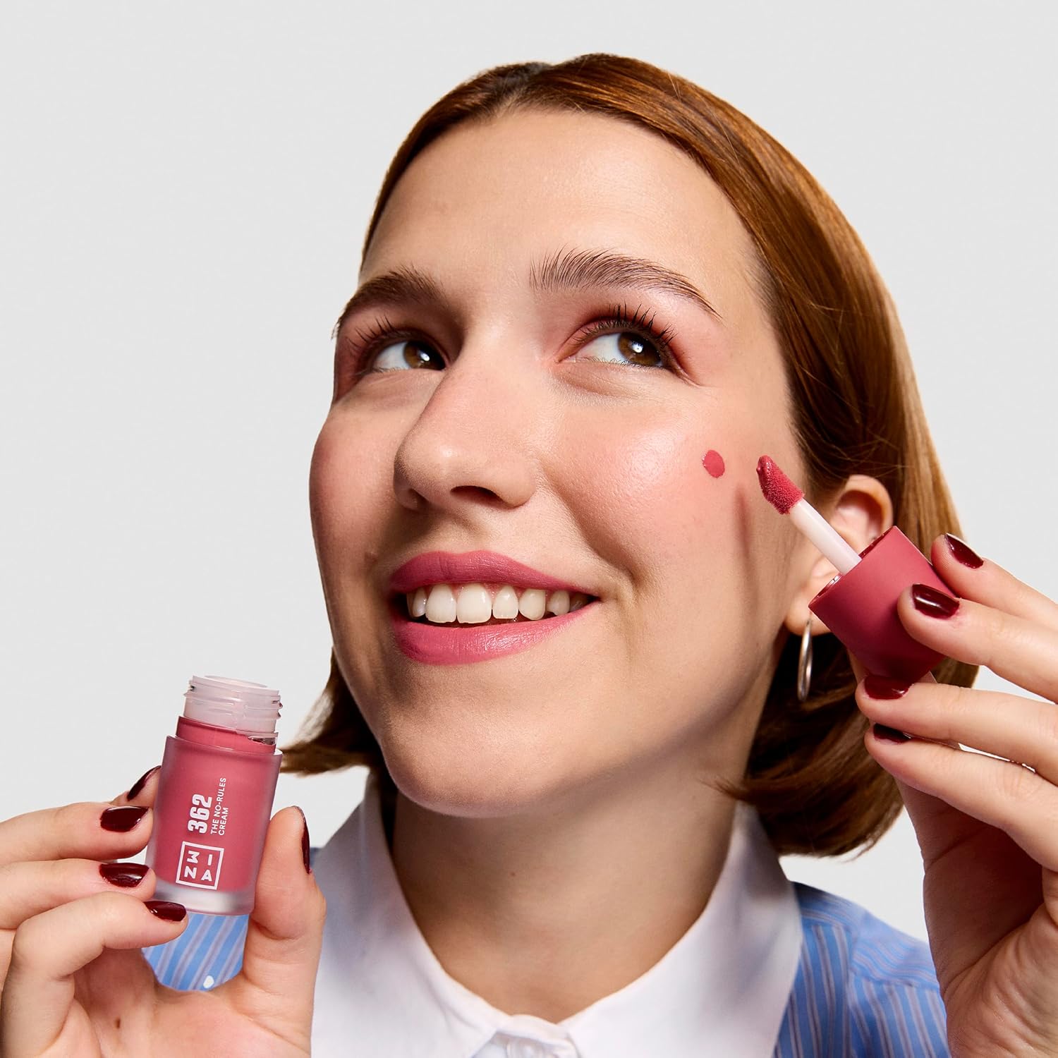 Thumbnail 4 de 3INA MAKEUP The No-Rules Cream 362 Blush liquido in crema rosa