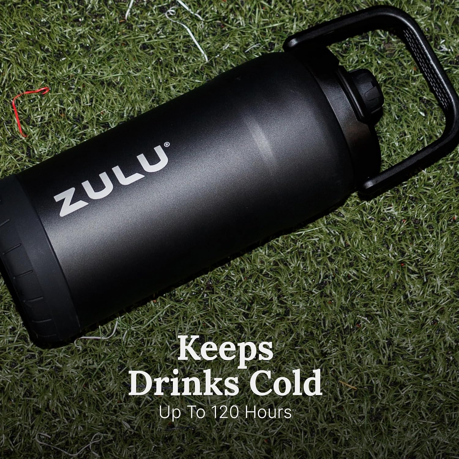 Detalle 2 de ZULU Goals 64oz Stainless Steel Water Bottle