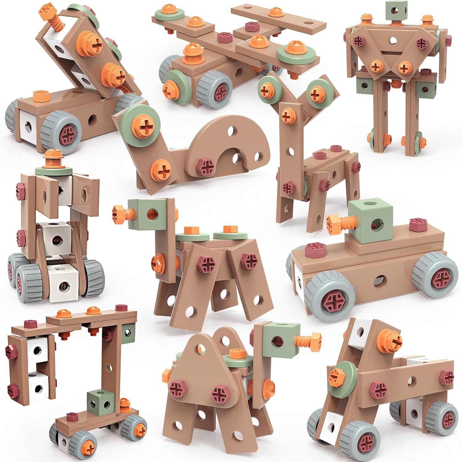 Detalle 2 de GAGAKU Akkuschrauber Kinder 120-teiliges Set