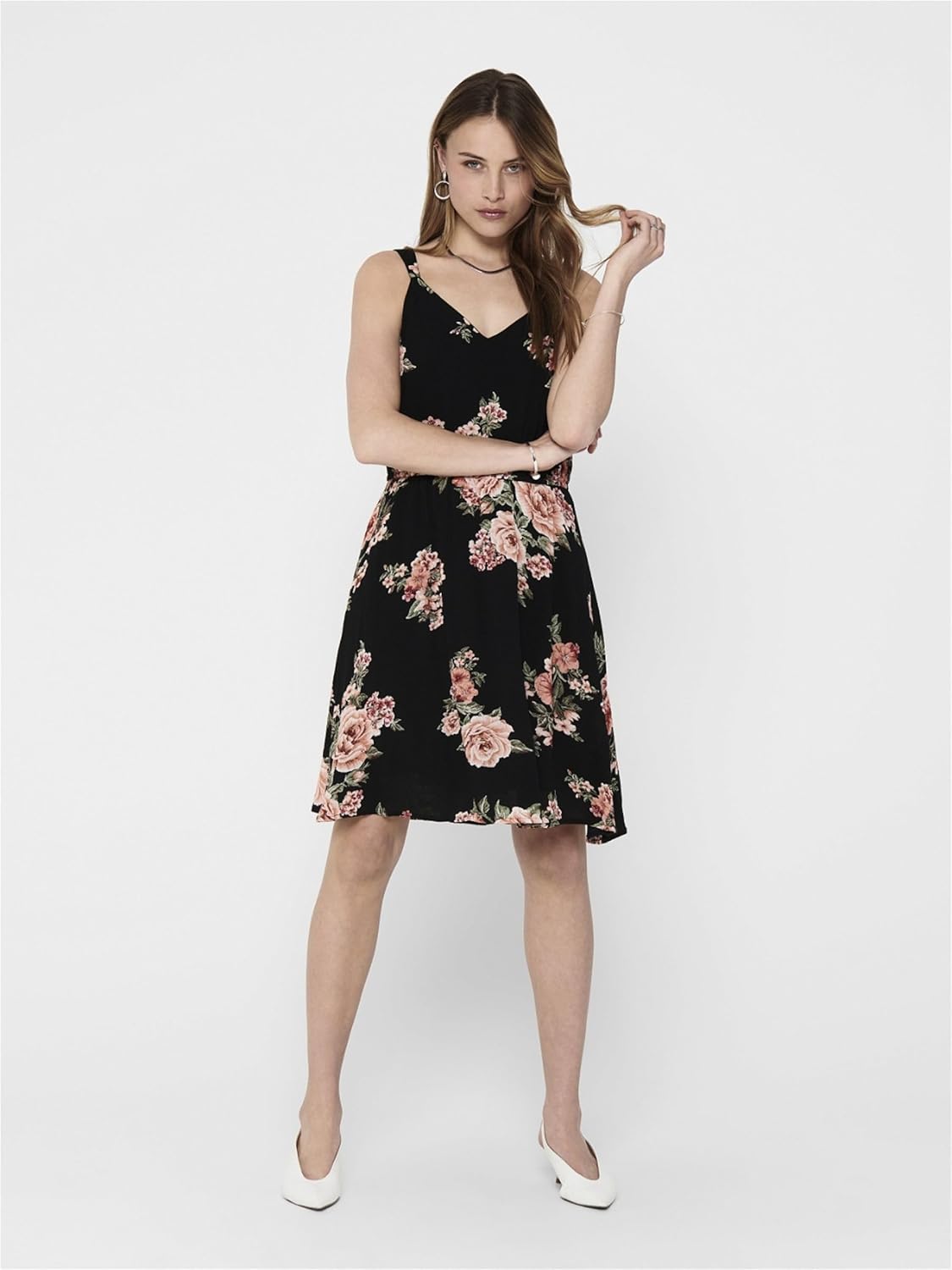 Thumbnail 5 de Robe courte à imprimé ONLY Onlkarmen S/L Short Dress AOP WVN
