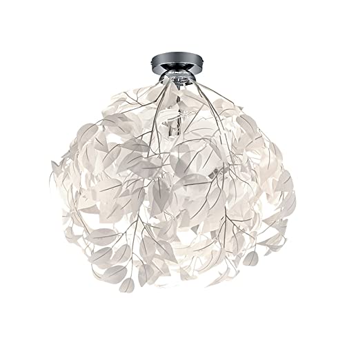 RL Live Your Light Leavy R60461001, plafonnier nickel, abat-jour plastique