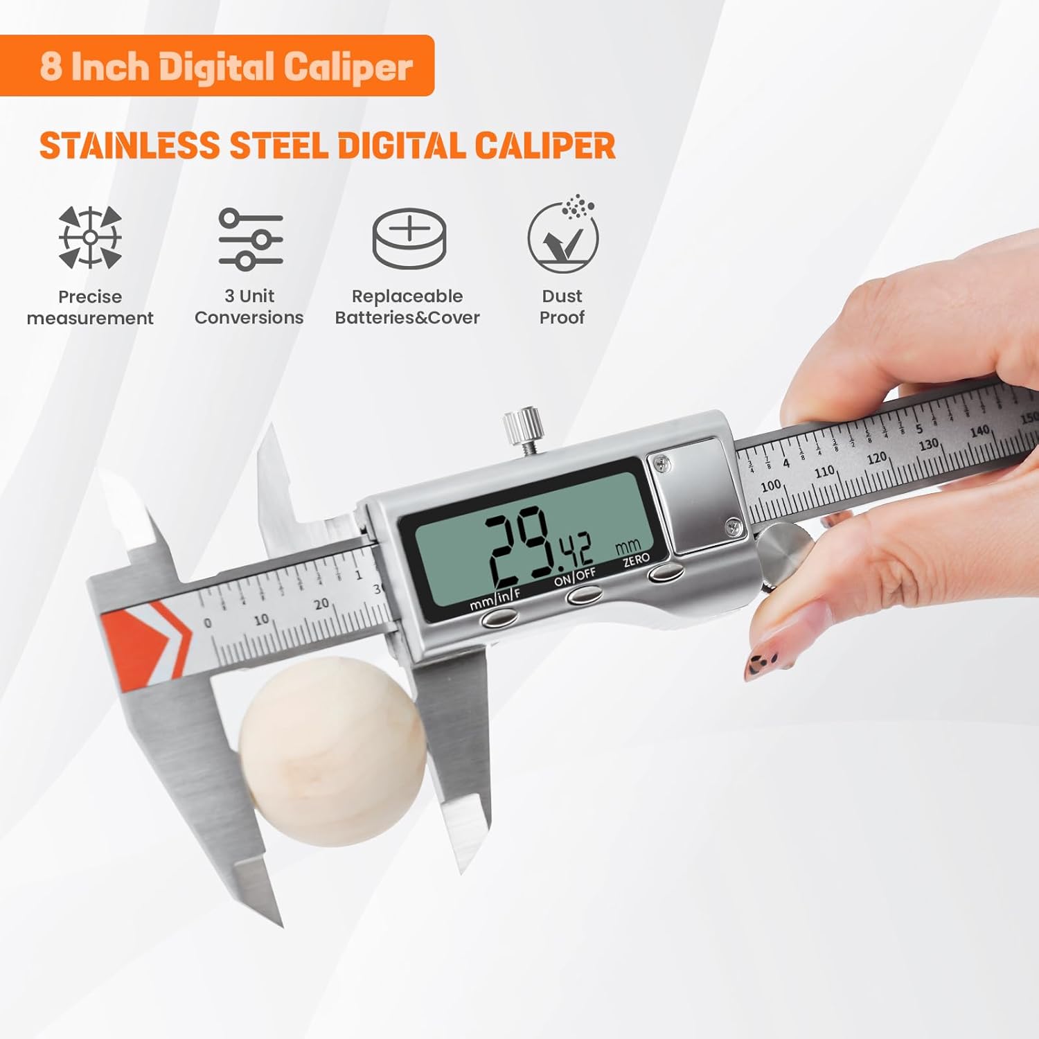 Thumbnail 5 de HARDELL Caliper 8 Inch digital caliper 📏