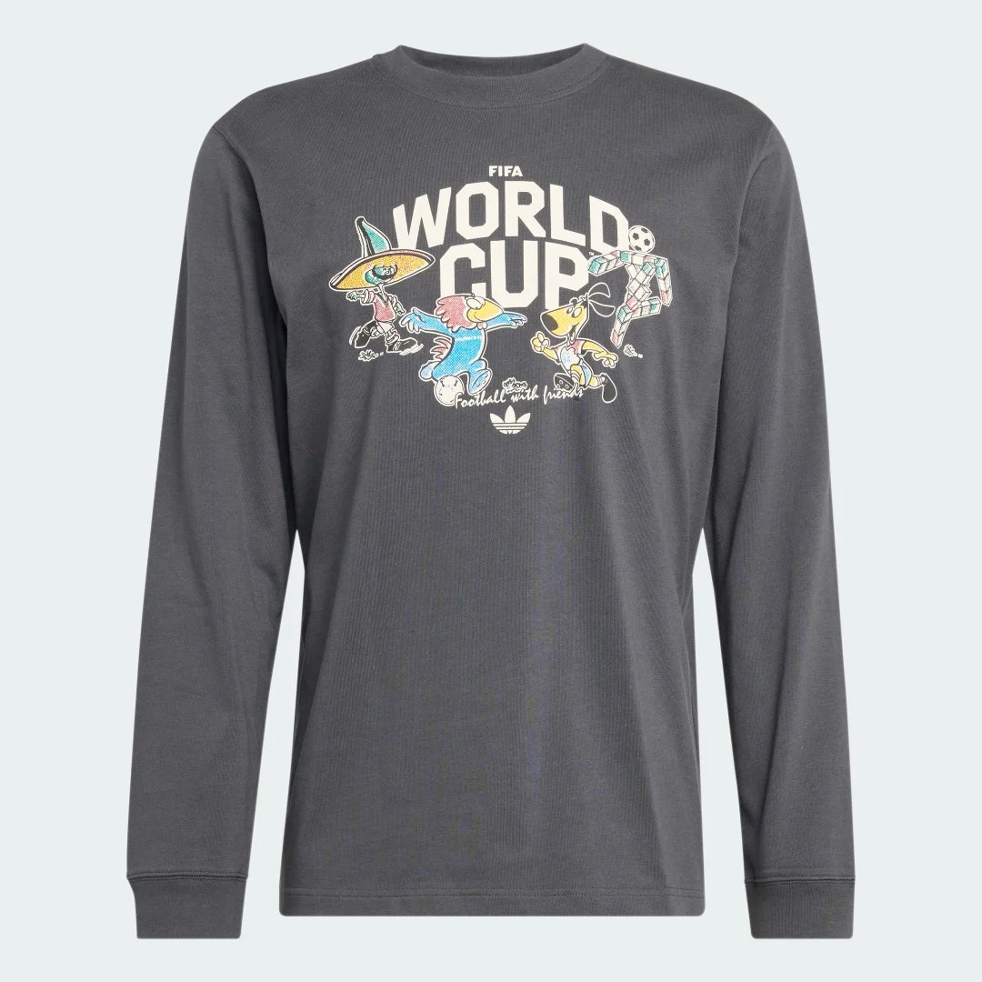Thumbnail 3 de Camiseta manga larga con mascota Copa Mundial de la FIFA 2026 – Adidas