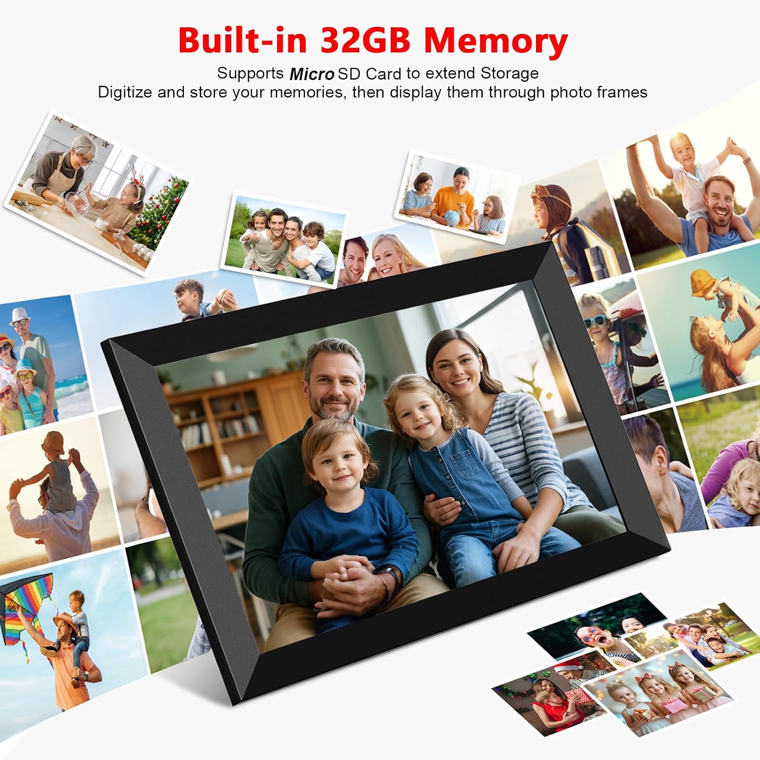 Thumbnail 5 de Frameo WiFi Digital Photo Frame, 10.1-Inch