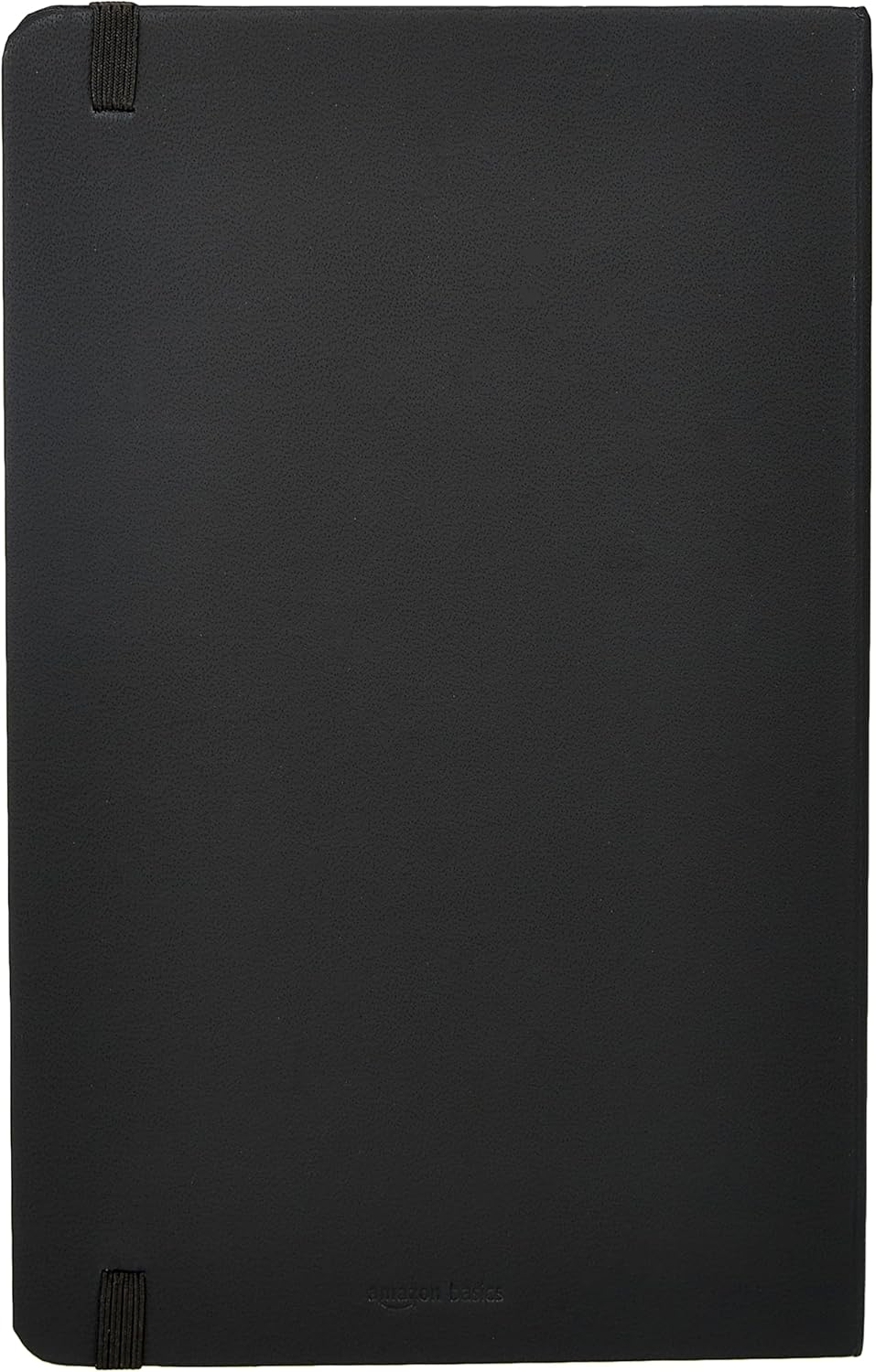 Detalle de Amazon Basics Classic Notebook, A5, Squared, Black