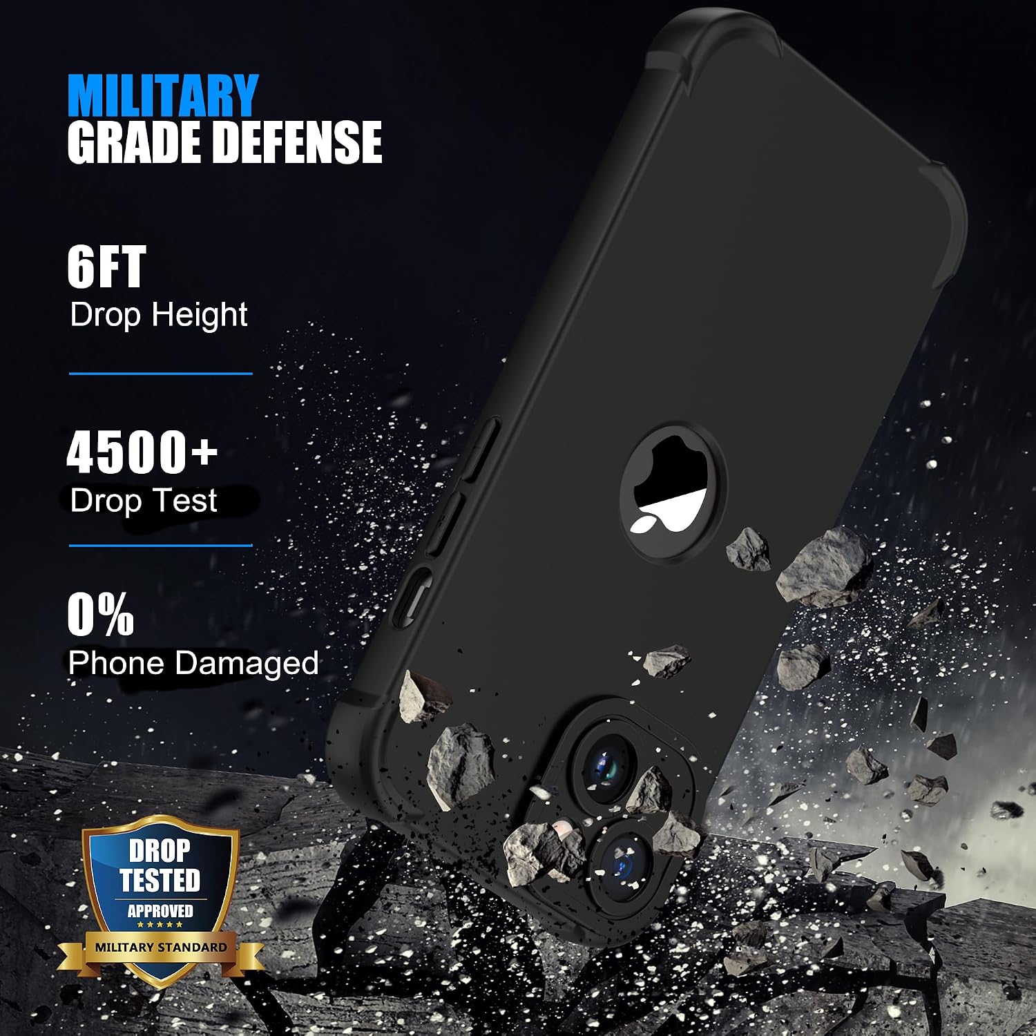 Thumbnail 3 de iPhone 14 case 6.1 inch, 360° shockproof