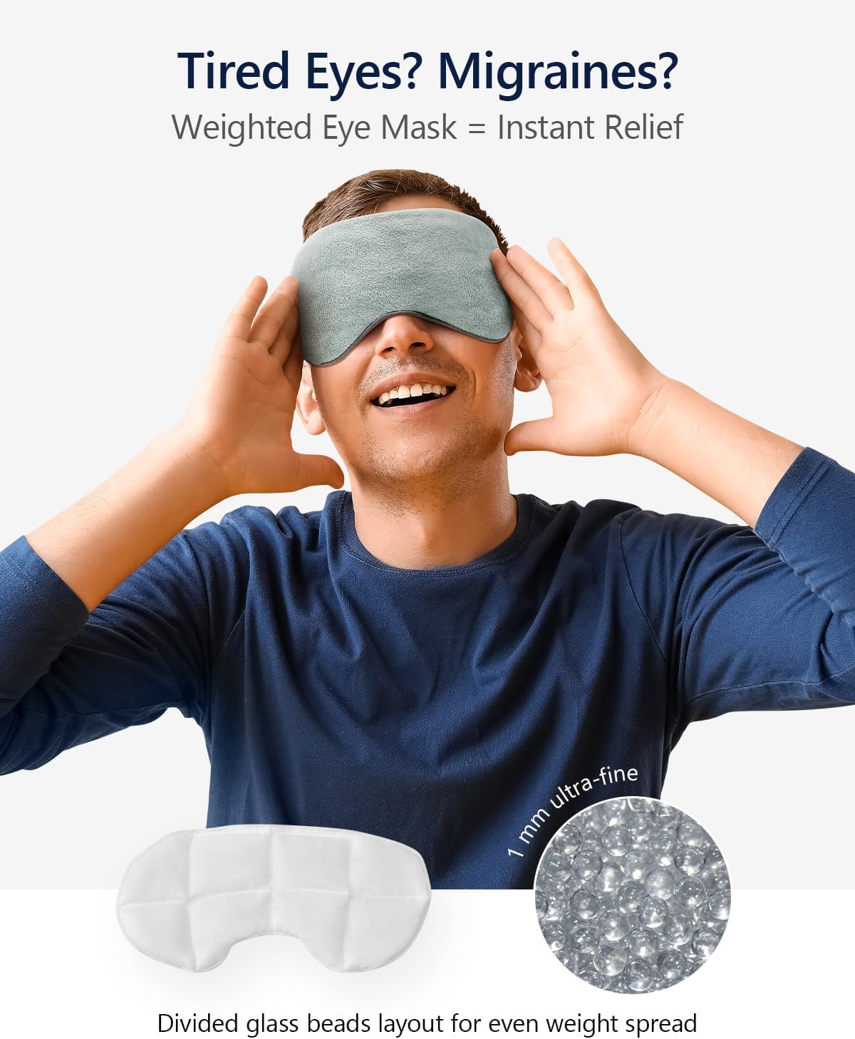 Detalle 2 de Sivio Weighted Eye Mask 1 pack