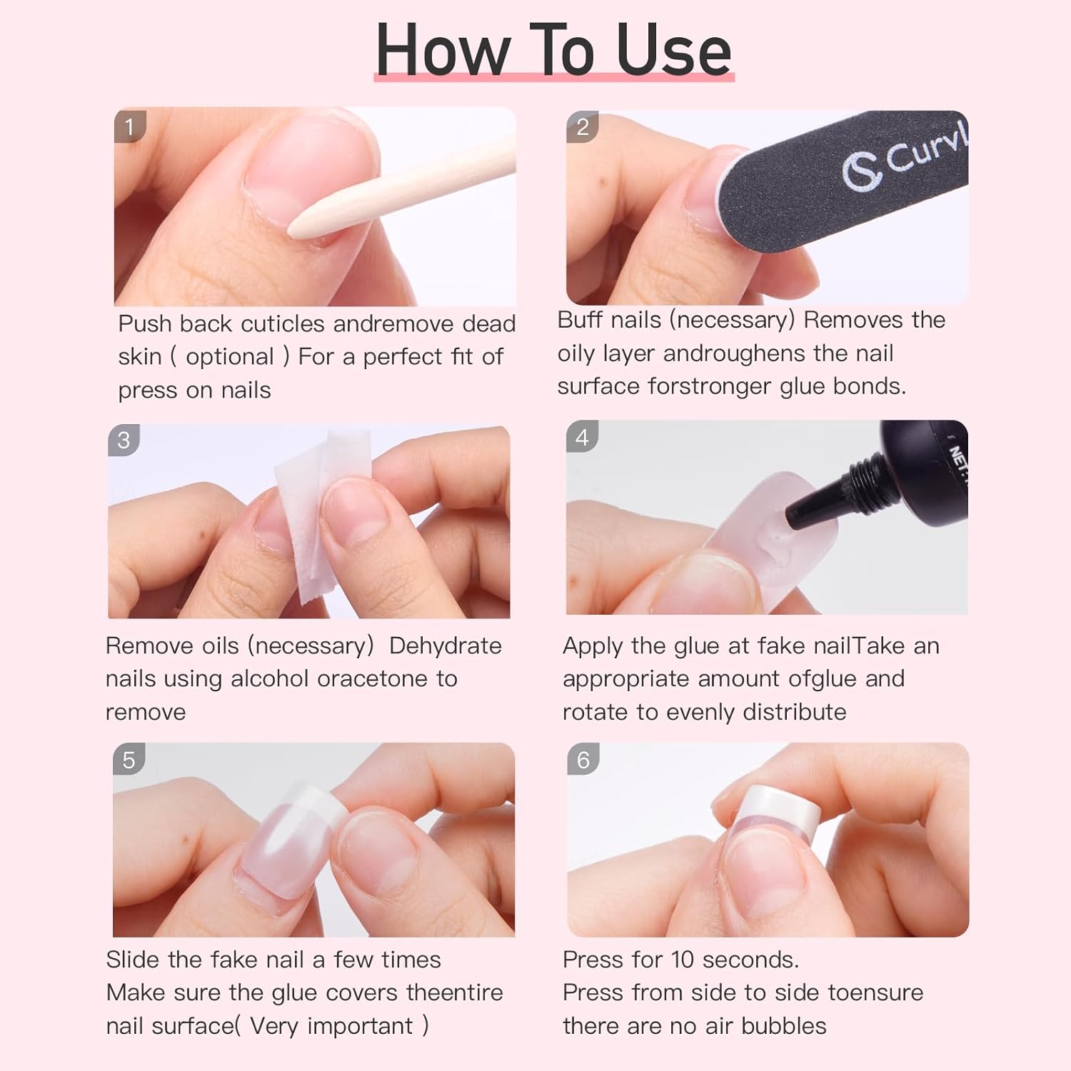 Thumbnail 5 de CurvLife Nail Glue 2g for Press-On Nails 💅