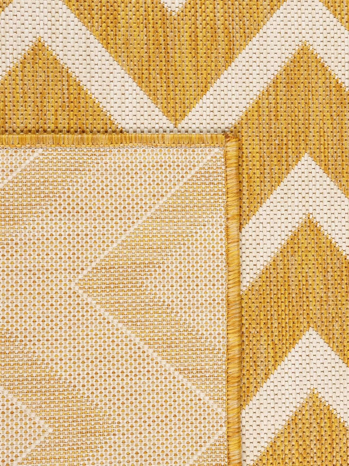Thumbnail 6 de RugVista Capri matta 160 x 230 cm – gul, kort lugg för inom- och utomhusbruk
