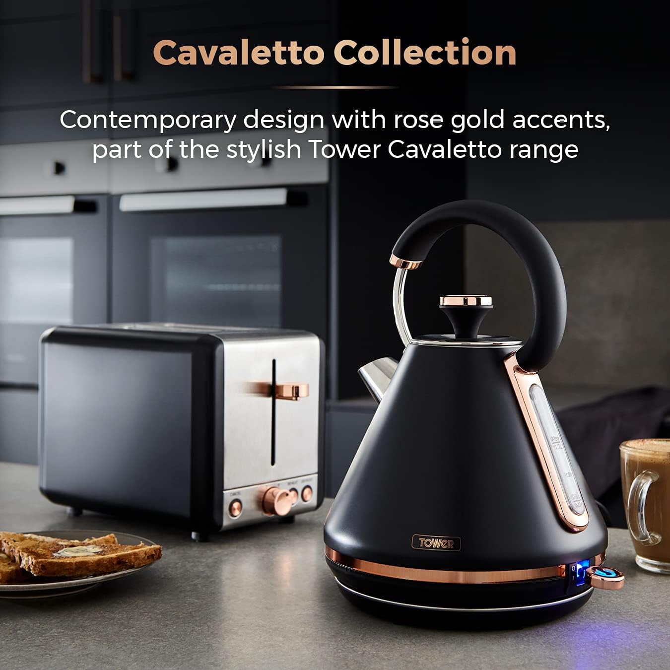 Thumbnail 2 de Tower Cavaletto Pyramid Kettle 1.7L 3kW