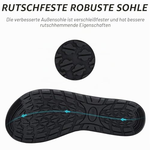 Detalle de SAGUARO Mädchen Badeschuhe/ Aquaschuhe Kinder – Atmungsaktiv, schnelltrocknend, Gr. 32/33 EU, Farbe Geflecktrottrot