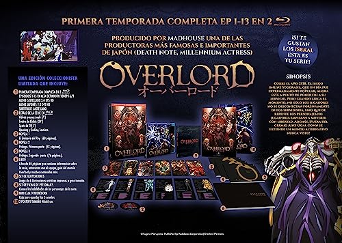 Detalle 1 de Overlord Temporada 1 Blu-ray - Edición Coleccionistas A4 | Selecta Vision