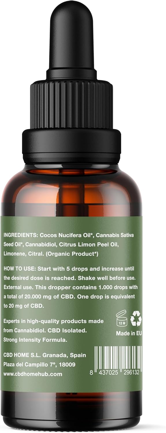 Thumbnail 1 de CBD HOME Oils - Aceite 40% Forte 50 ml 🌿 CBD Puro