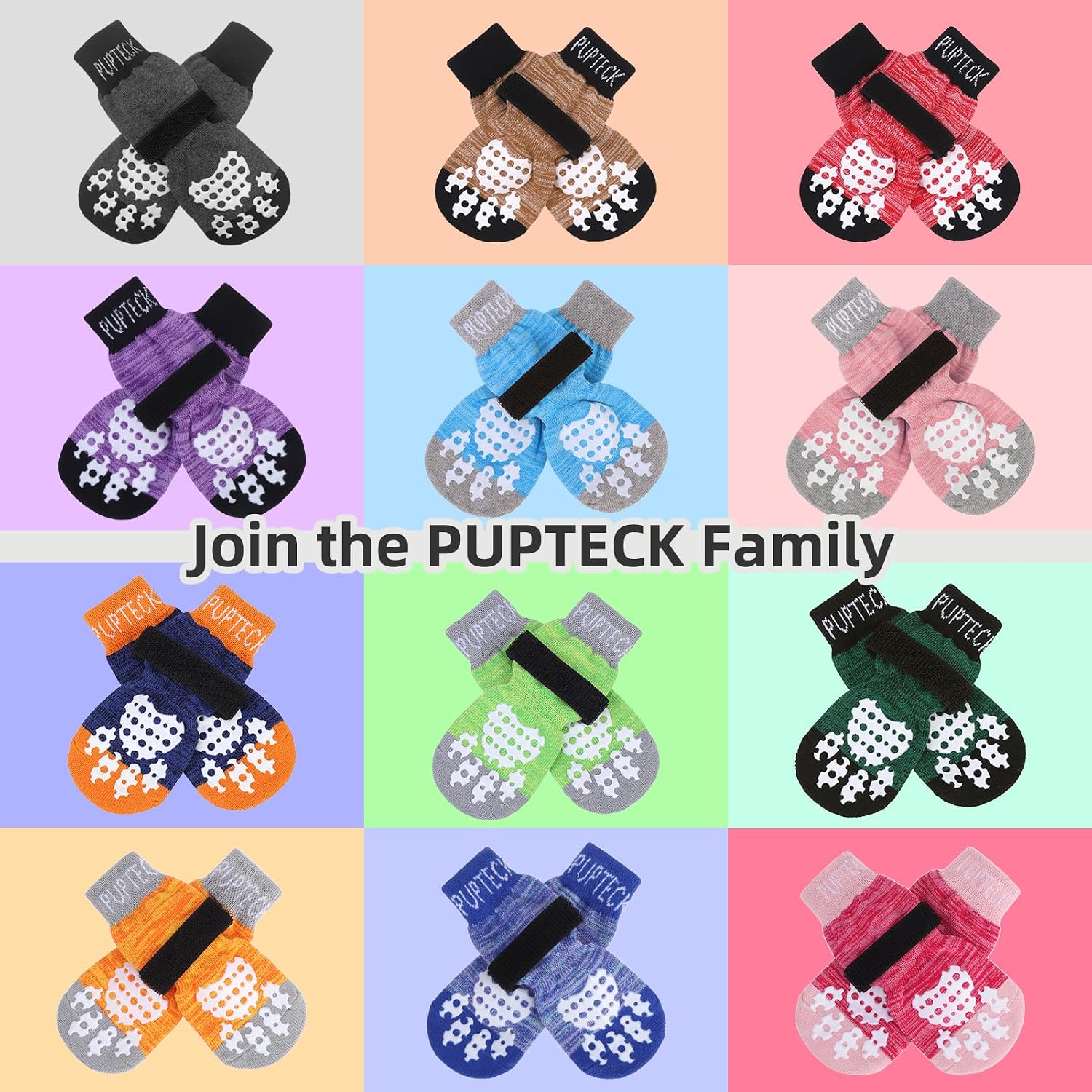 Thumbnail 6 de PUPTECK Anti-Slip Dog Socks, XS