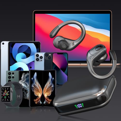 Thumbnail 6 de HAOYUYAN Auriculares inalámbricos Bluetooth 5.4 con cancelación de ruido, 75 h de reproducción y IPX7