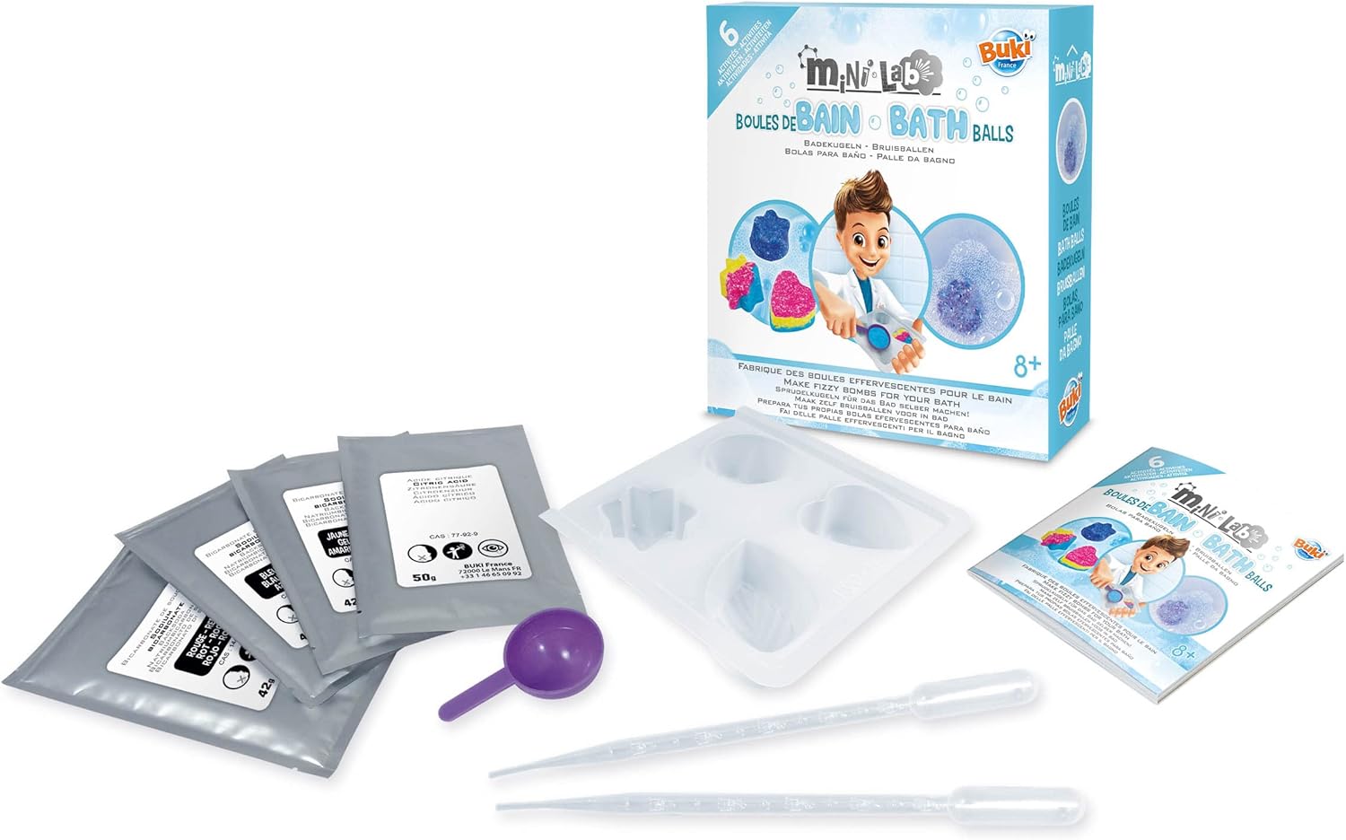Thumbnail 2 de Buki 3010 Mini Lab Bolas para baño