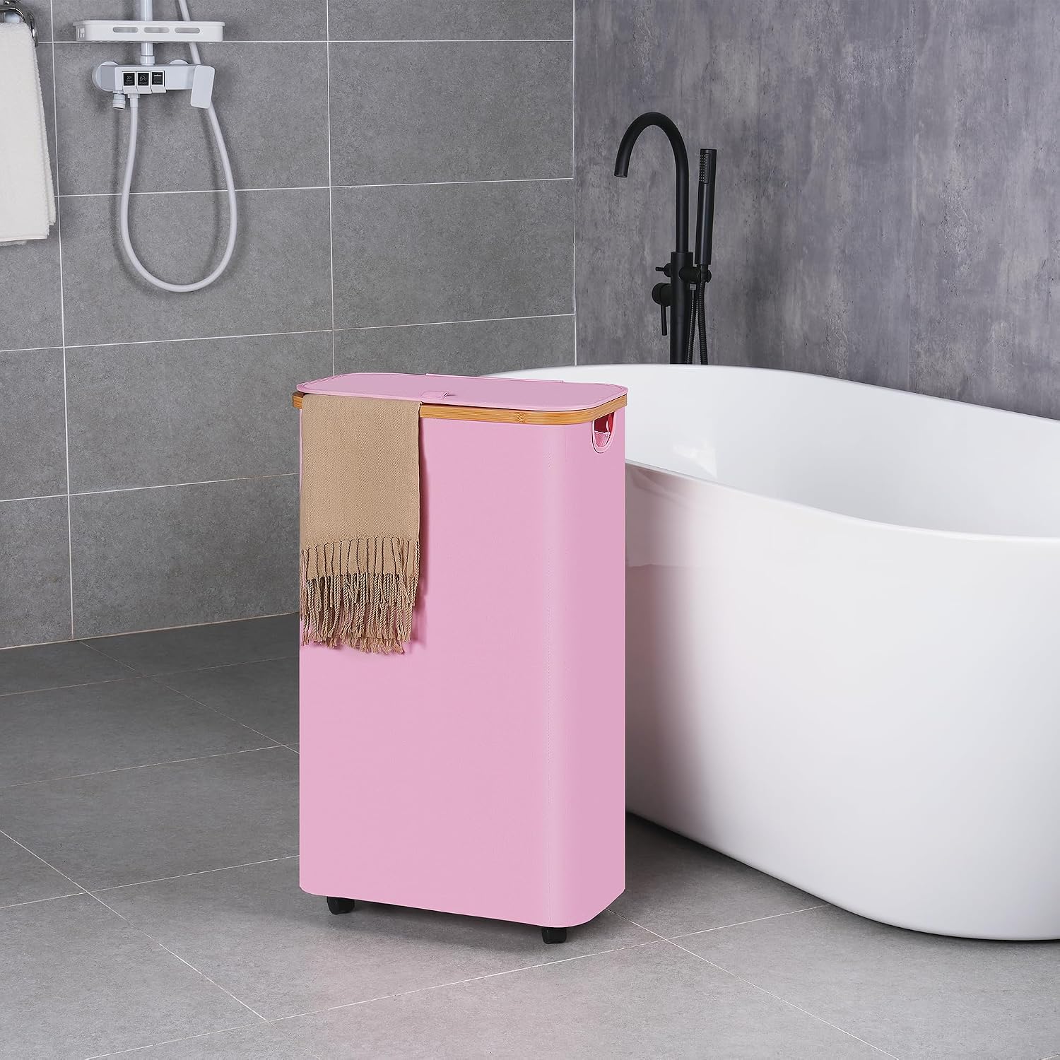 Thumbnail 3 de efluky Slim Laundry Basket, 75L