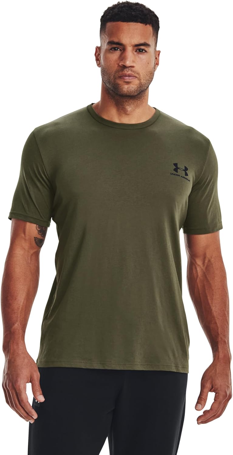 Detalle 2 de Under Armour Ua Sportstyle LC SS Super Soft T-Shirt für Männer – schnelltrocknend, ideal fürs Training