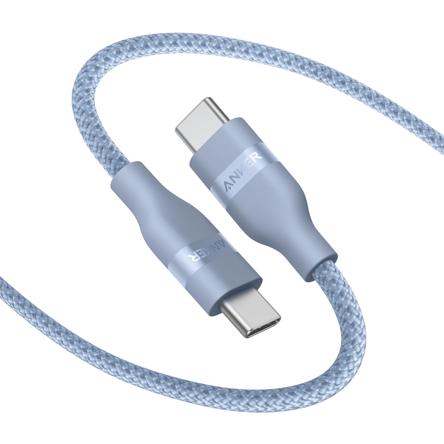 Detalle de Anker Nano USB C Cable 240W, 6 ft braided cable
