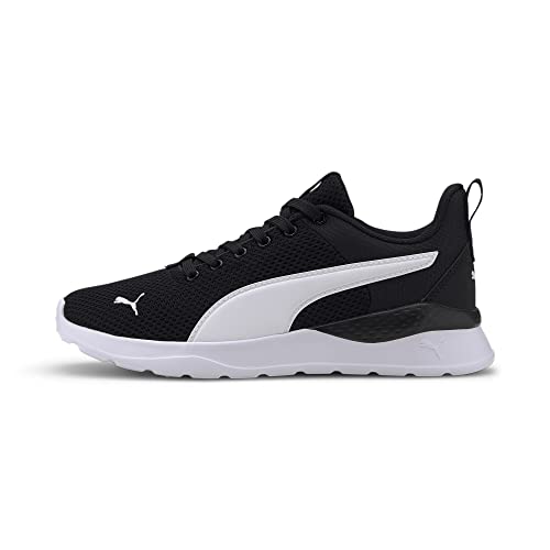 Detalle de PUMA Unisex Kinder Sneaker Anzarun Lite Jr – Schwarz/Weiß, 38 EU