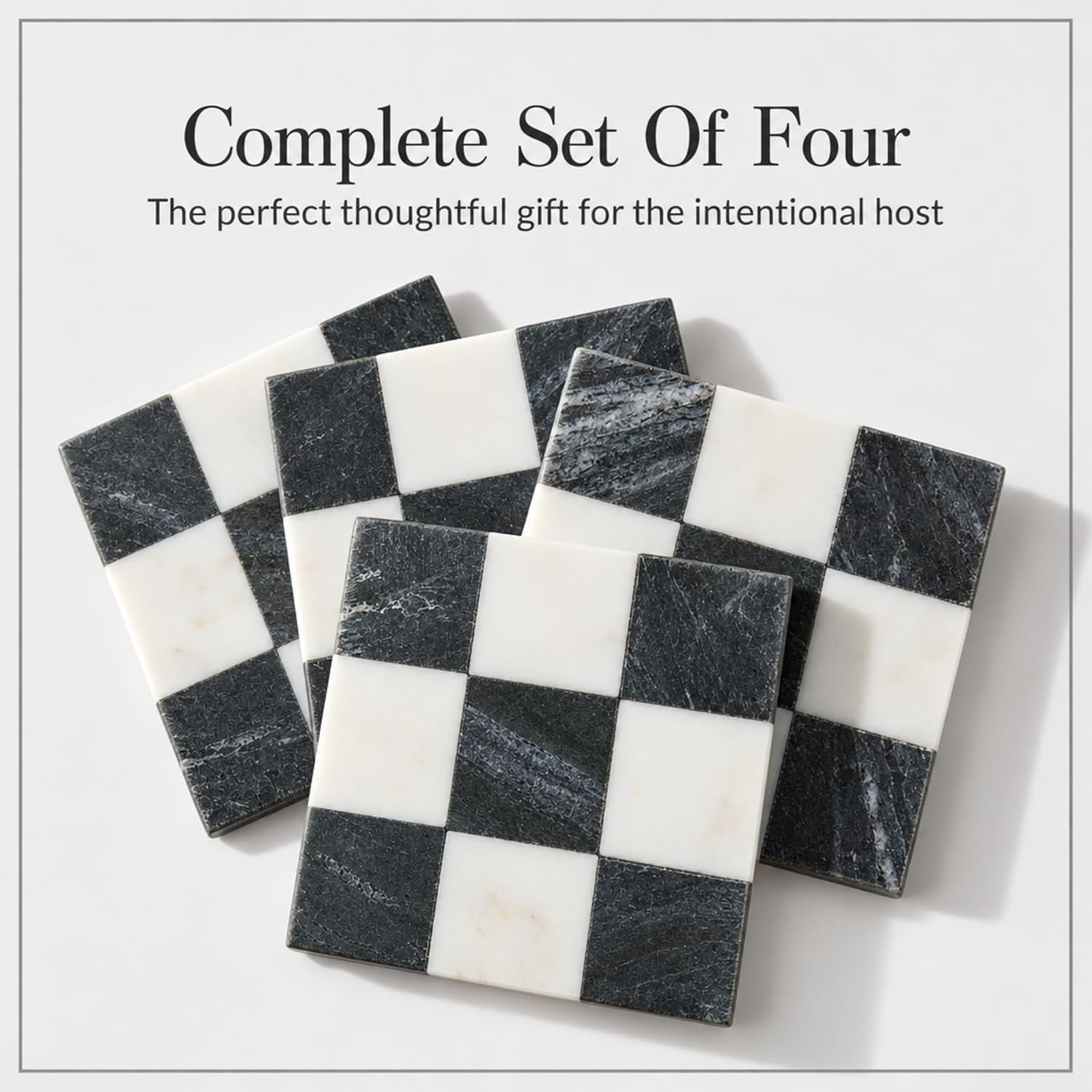 Thumbnail 6 de Mud Pie Coaster Set 4-inch