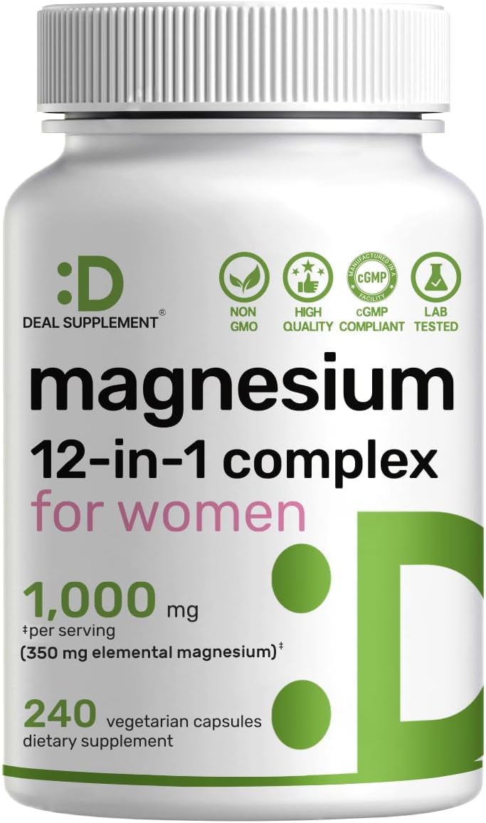 Detalle de Magnesium Complex Supplement 1,000 mg