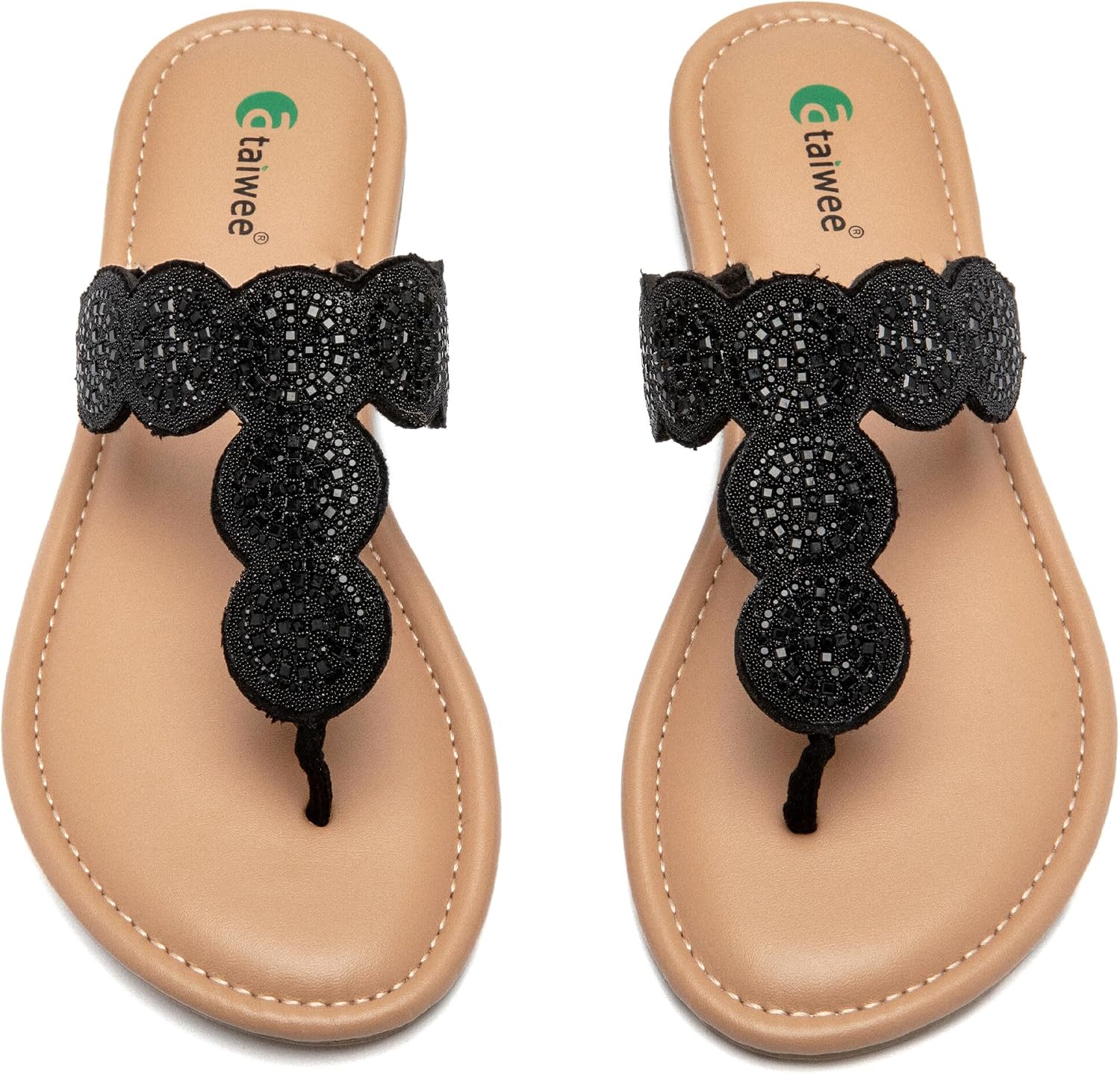 Detalle de Ataiwee Damen Slide Sandalen – Bequeme Plateau-Sandalen für Sommeroutfits