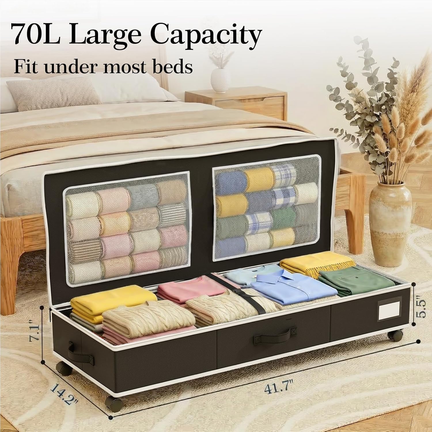 Thumbnail 2 de GoMaihe Wrapping Paper Storage Organizer 41"