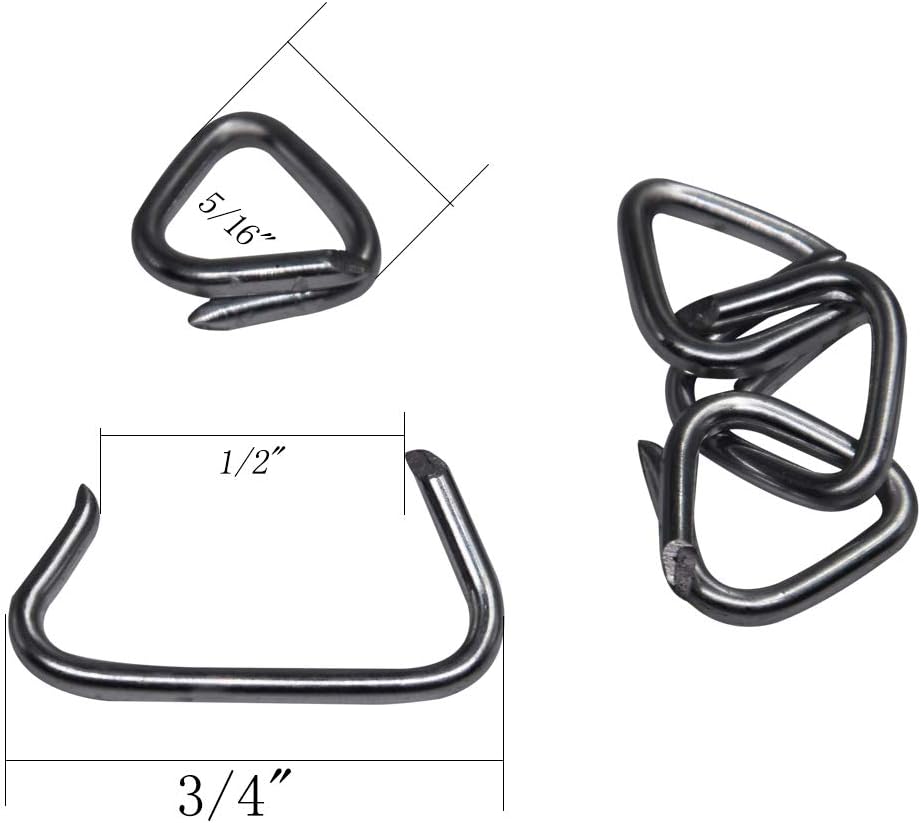 Thumbnail 4 de HARDK Hog Ring Pliers Set, 300 galvanized rings