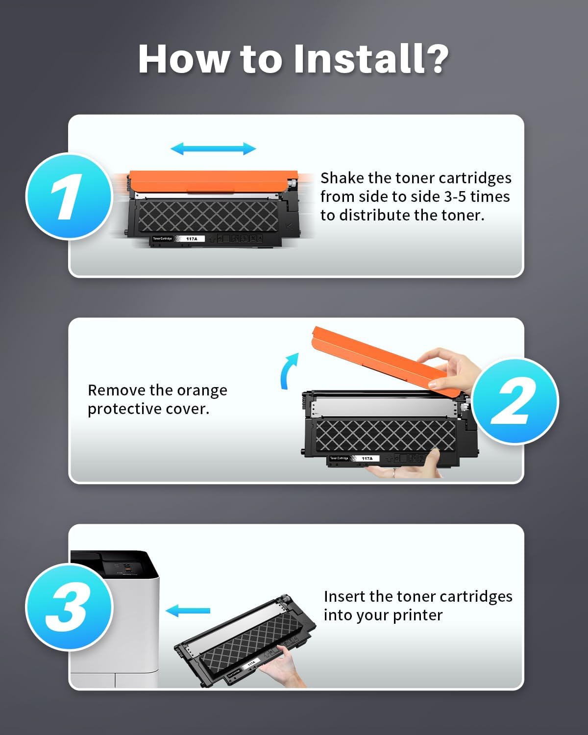 Thumbnail 6 de INK4U 117A W2070A toner nero 1-Pack